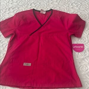 Urbane V-Neck Scrub Top